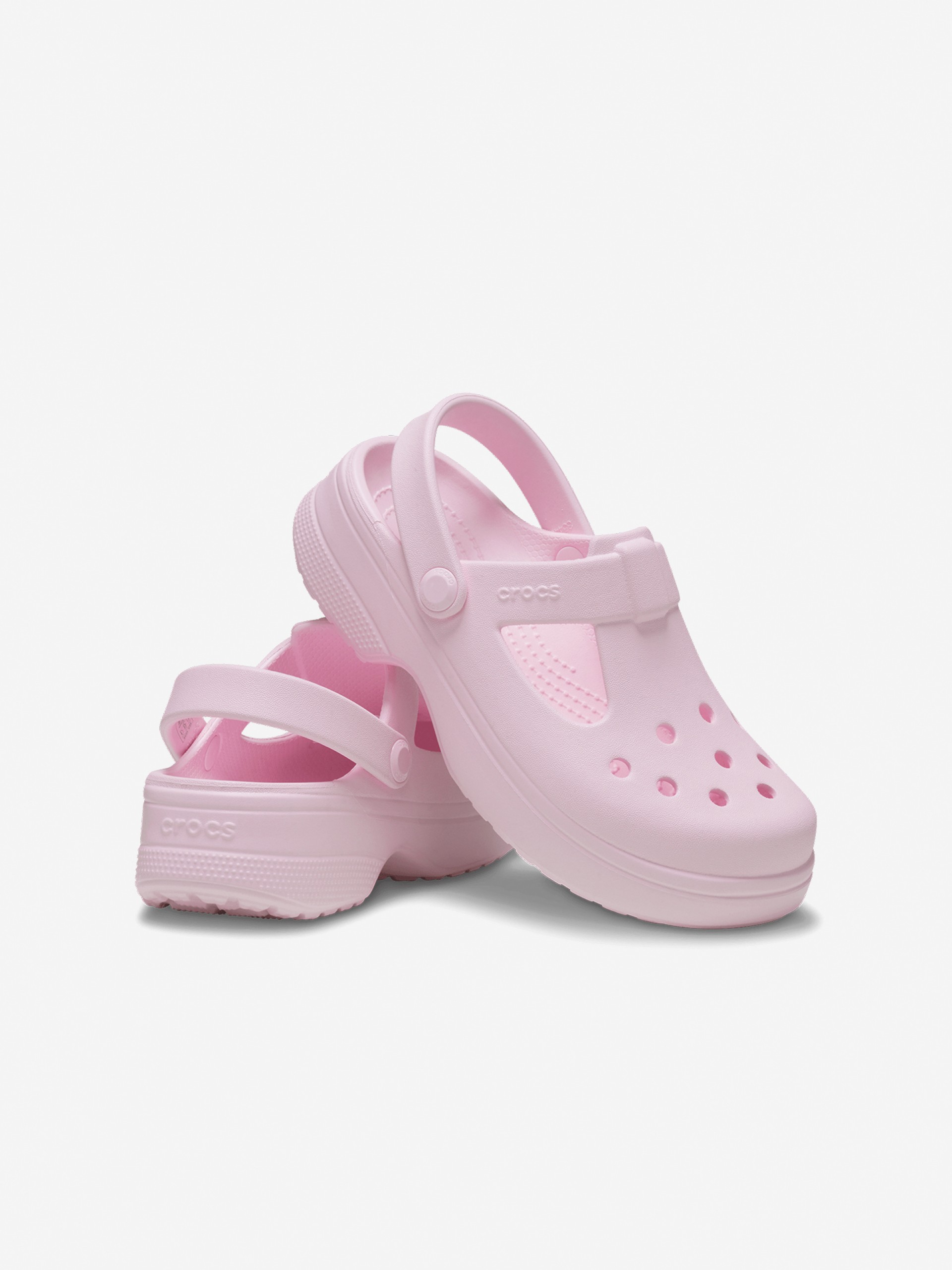 Crocs Classic Mary Jane Toddler Pink Sandals