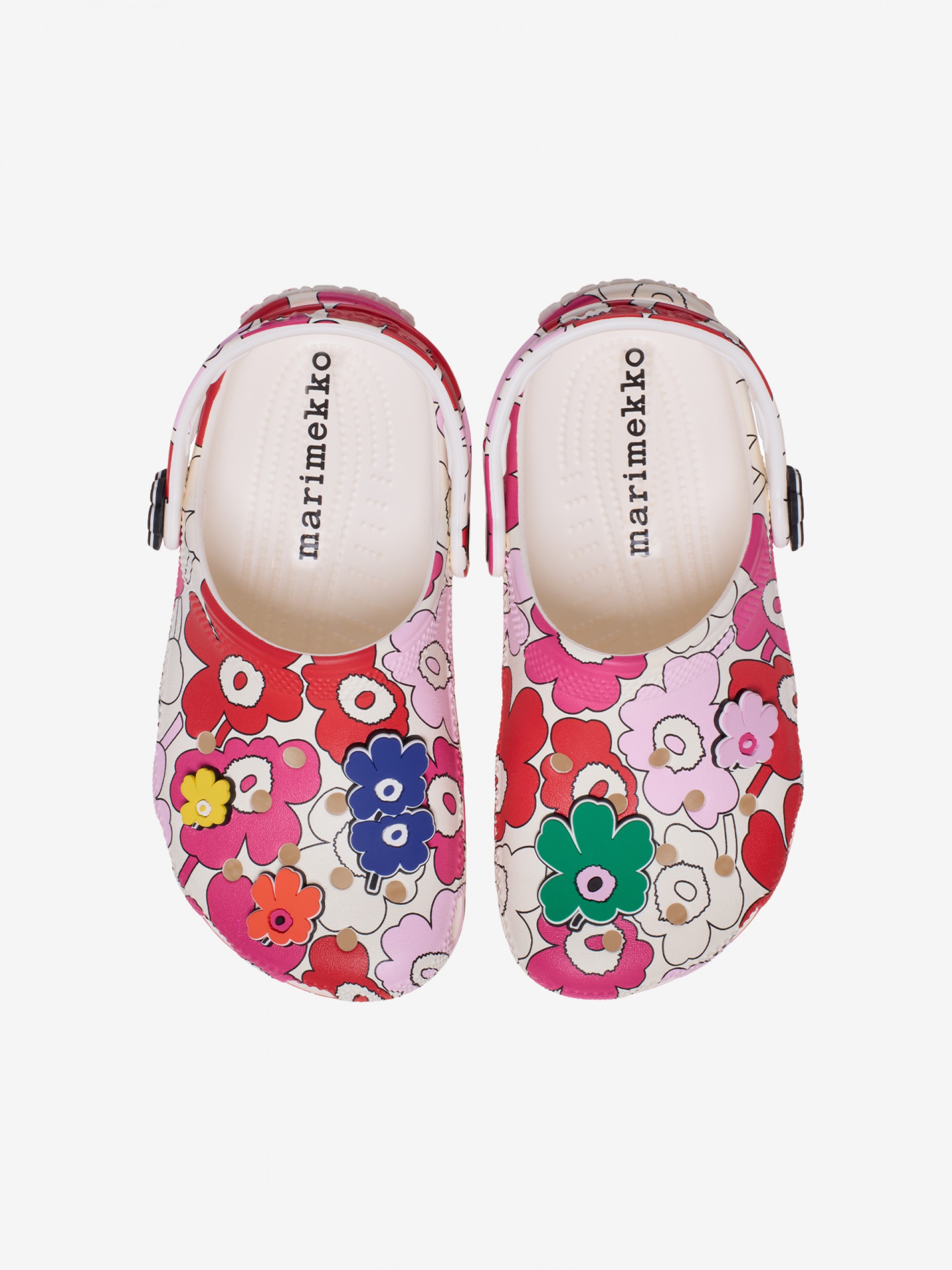 Crocs Classic Marimekko Kids White and Multicolour Sandals