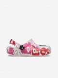 Sandlias Crocs Classic Marimekko Kids Brancas e Multicor