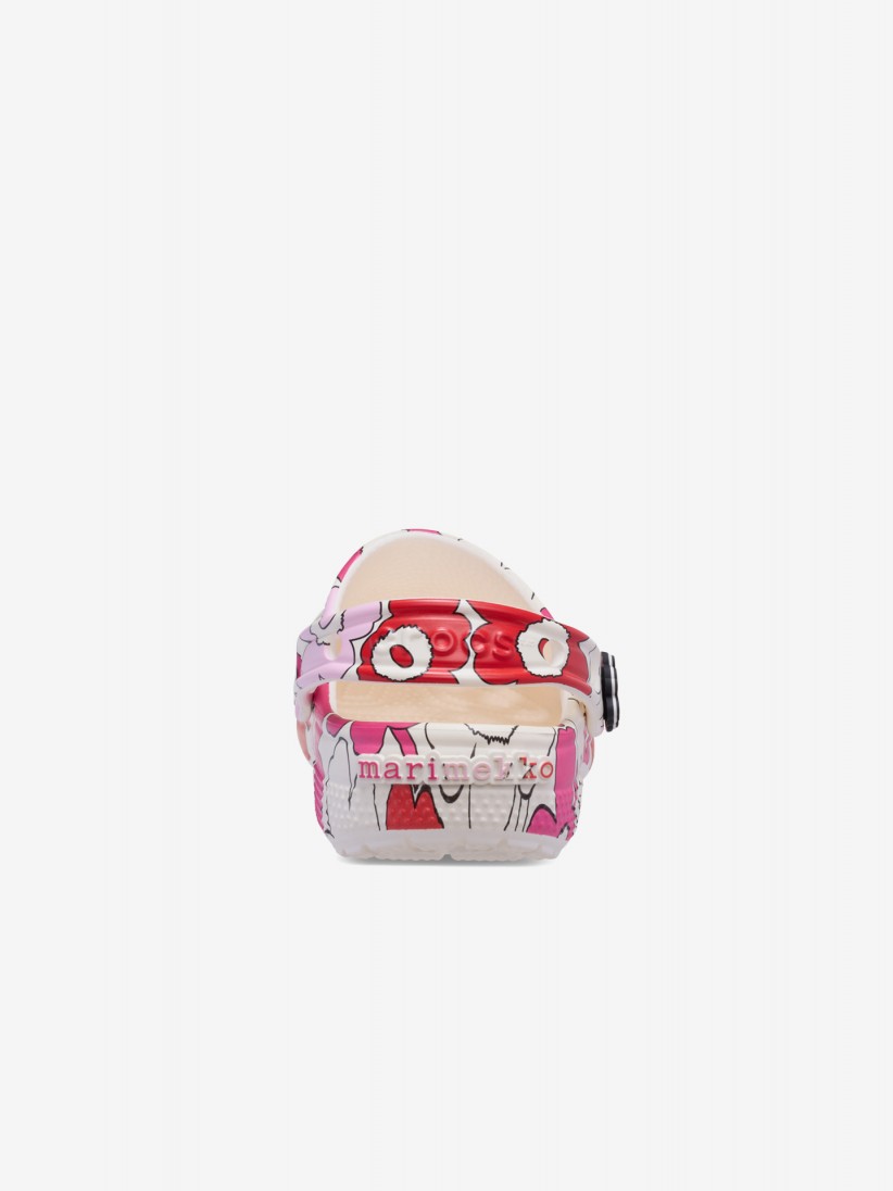 Sandlias Crocs Classic Marimekko Kids Brancas e Multicor