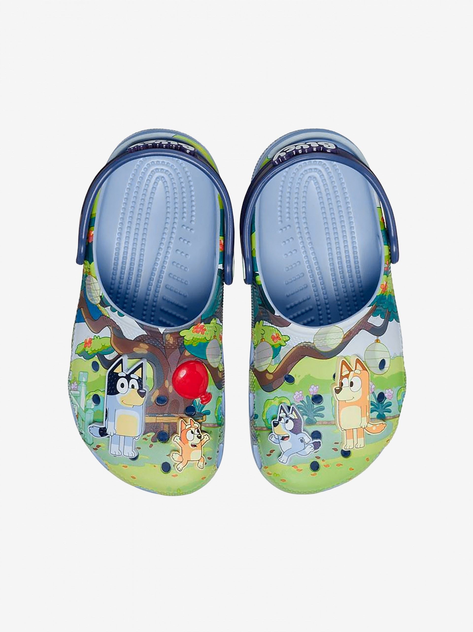 Crocs Classic Bluey Kids Blue Sandals