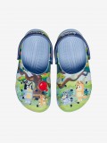 Sandlias Crocs Classic Bluey Kids Azuis