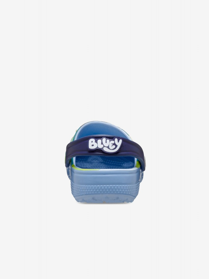 Sandlias Crocs Classic Bluey Kids Azuis