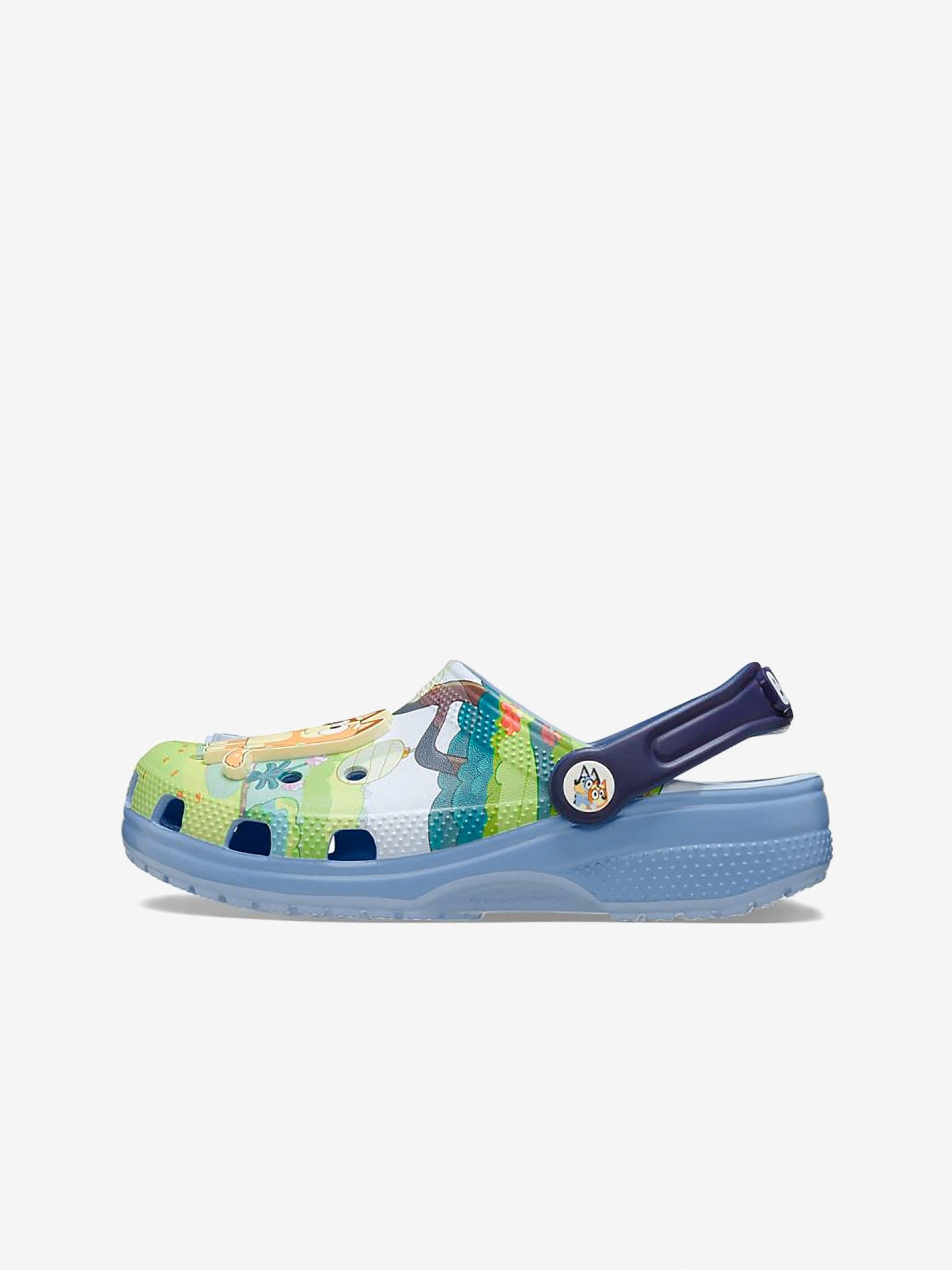Sandalias Crocs Classic Bluey Kids Azules