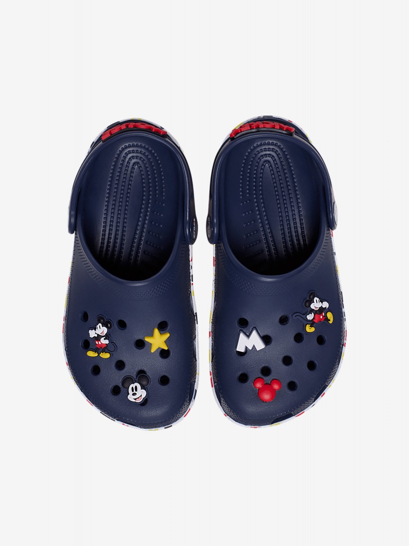 Sandlias Crocs Classic Mickey And Friends Kids Azuis