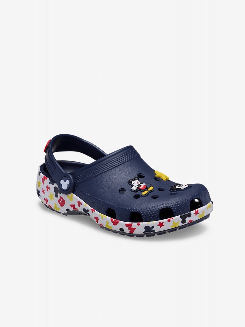 Sandlias Crocs Classic Mickey And Friends Kids Azuis