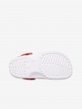 Sandlias Crocs Classic Fresh Fruits Kids Brancas e Vermelhas