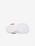 Sandlias Crocs Classic Fresh Fruits Toddler Brancas e Vermelhas