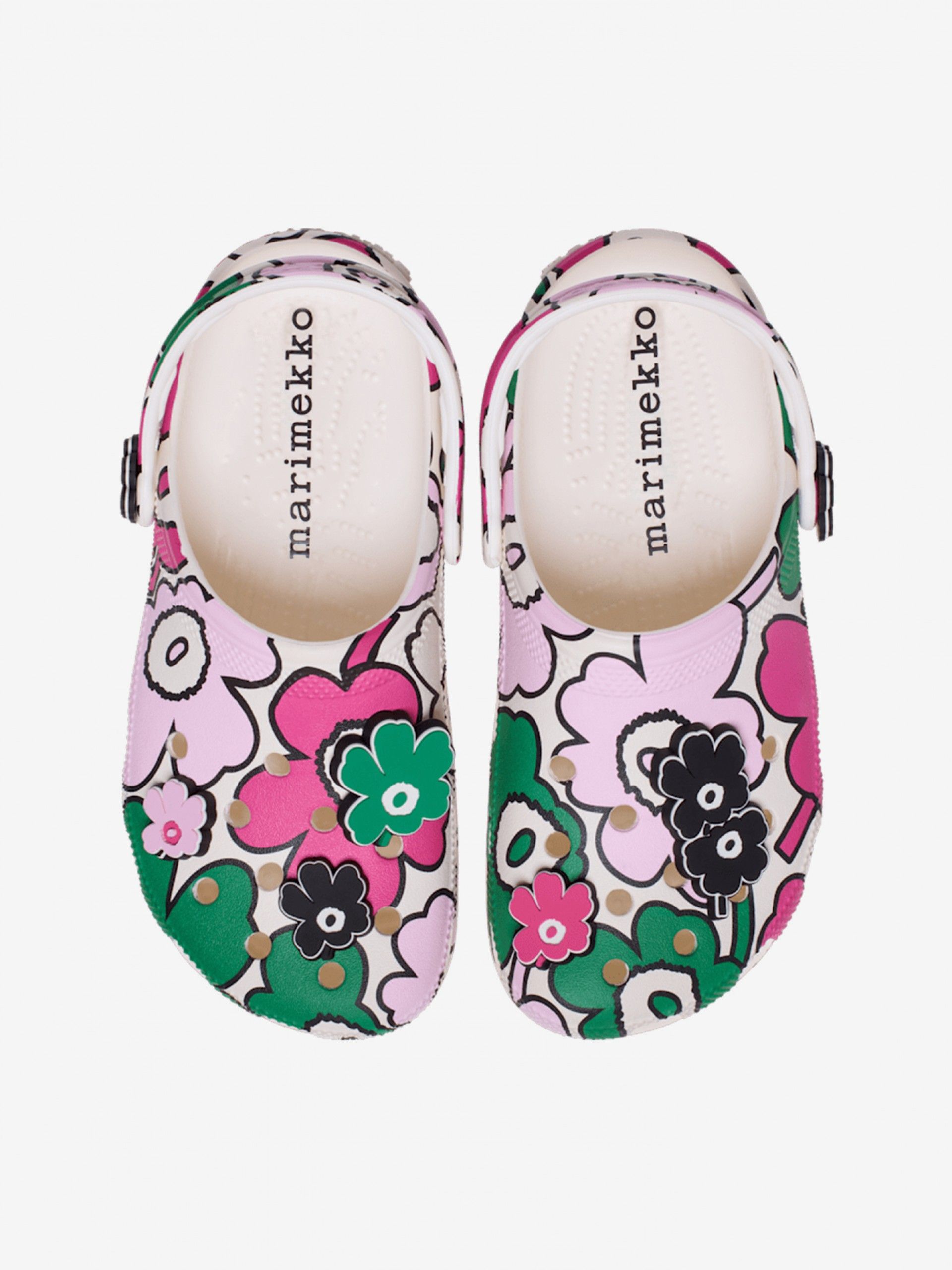 Crocs Classic Marimekko White and Multicolour Sandals
