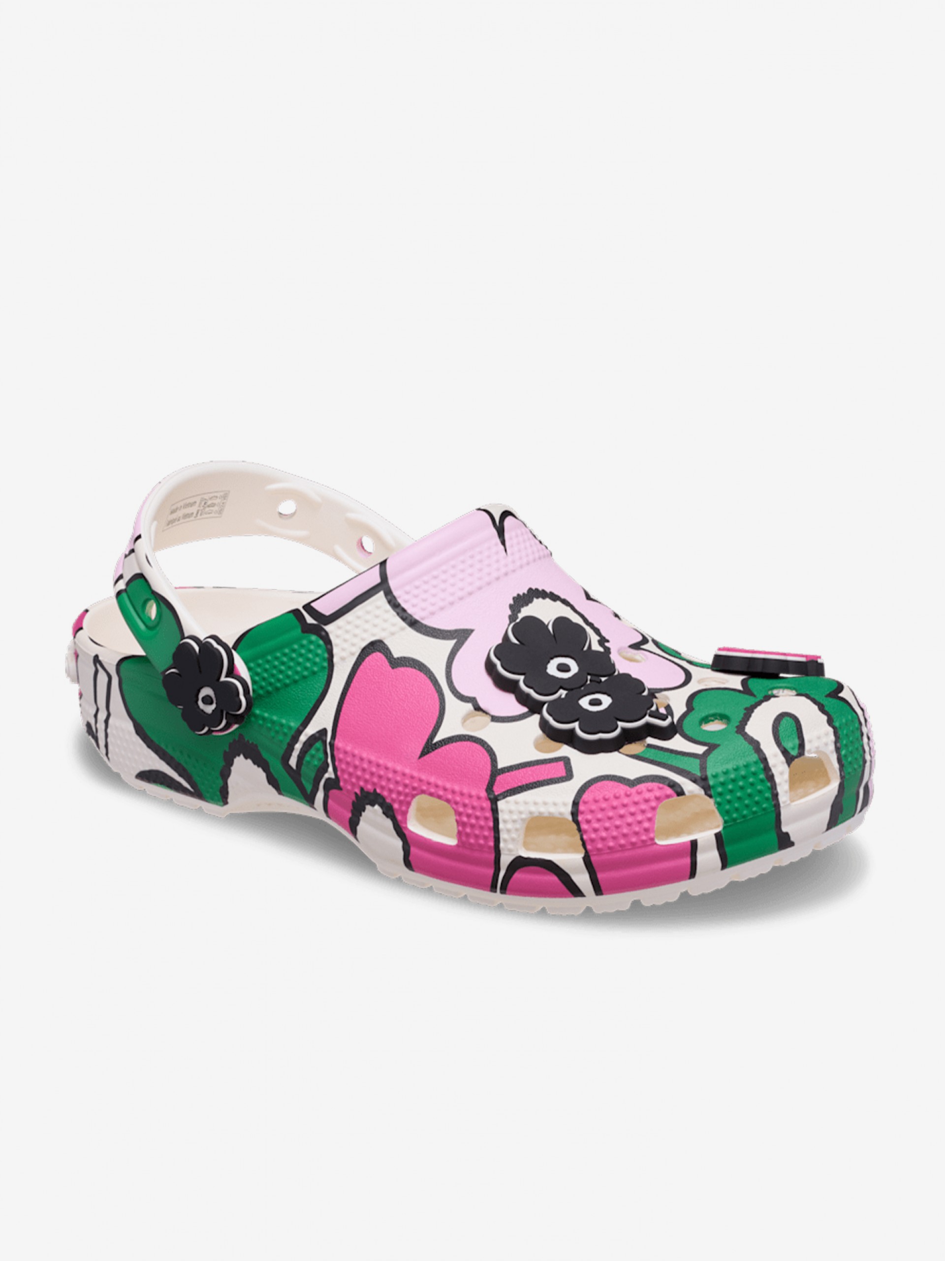 Crocs Classic Marimekko White and Multicolour Sandals
