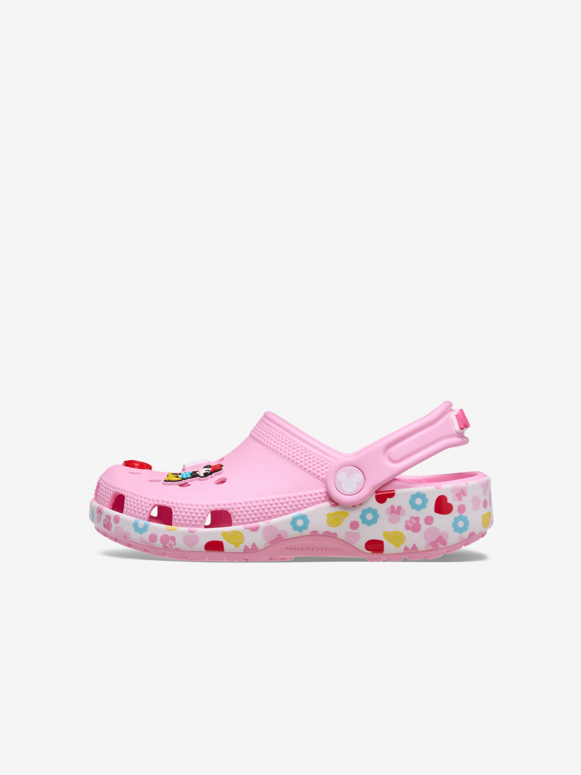 Sandalias Crocs Classic Minnie Disney Toddler Rosa