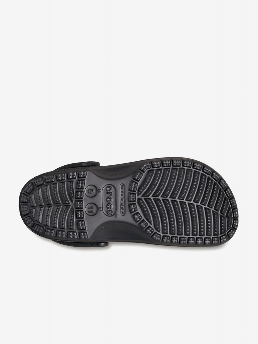 Sandlias Crocs Classic Reflective Pretas e Cinza