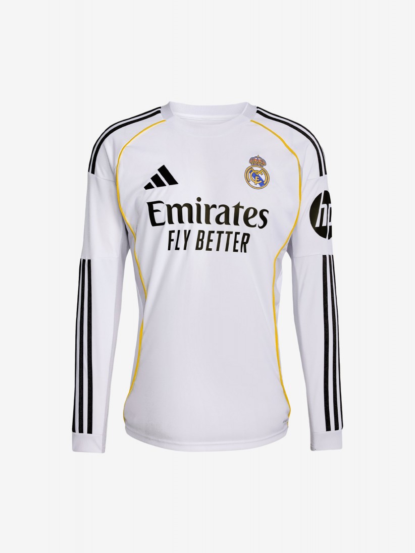 adidas Real Madrid 01/02 home kit 2XL 長袖 adidas Real Madrid 2023-24 Men's Home Authentic Long Sleeve