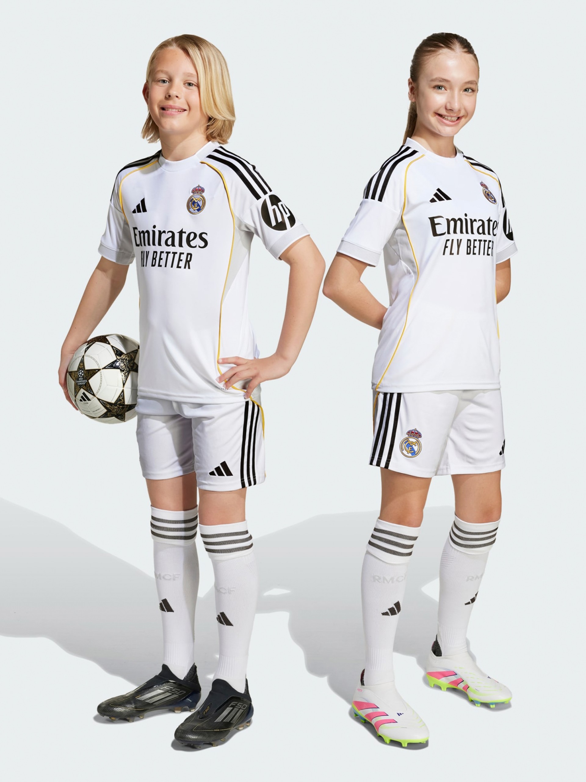 Equipación Adidas Real Madrid Principal Junior 25/26