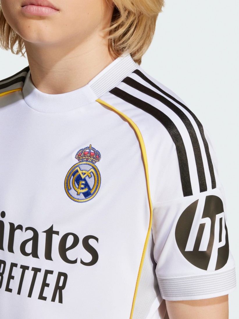 Adidas Real Madrid Home Junior 25/26 Kit