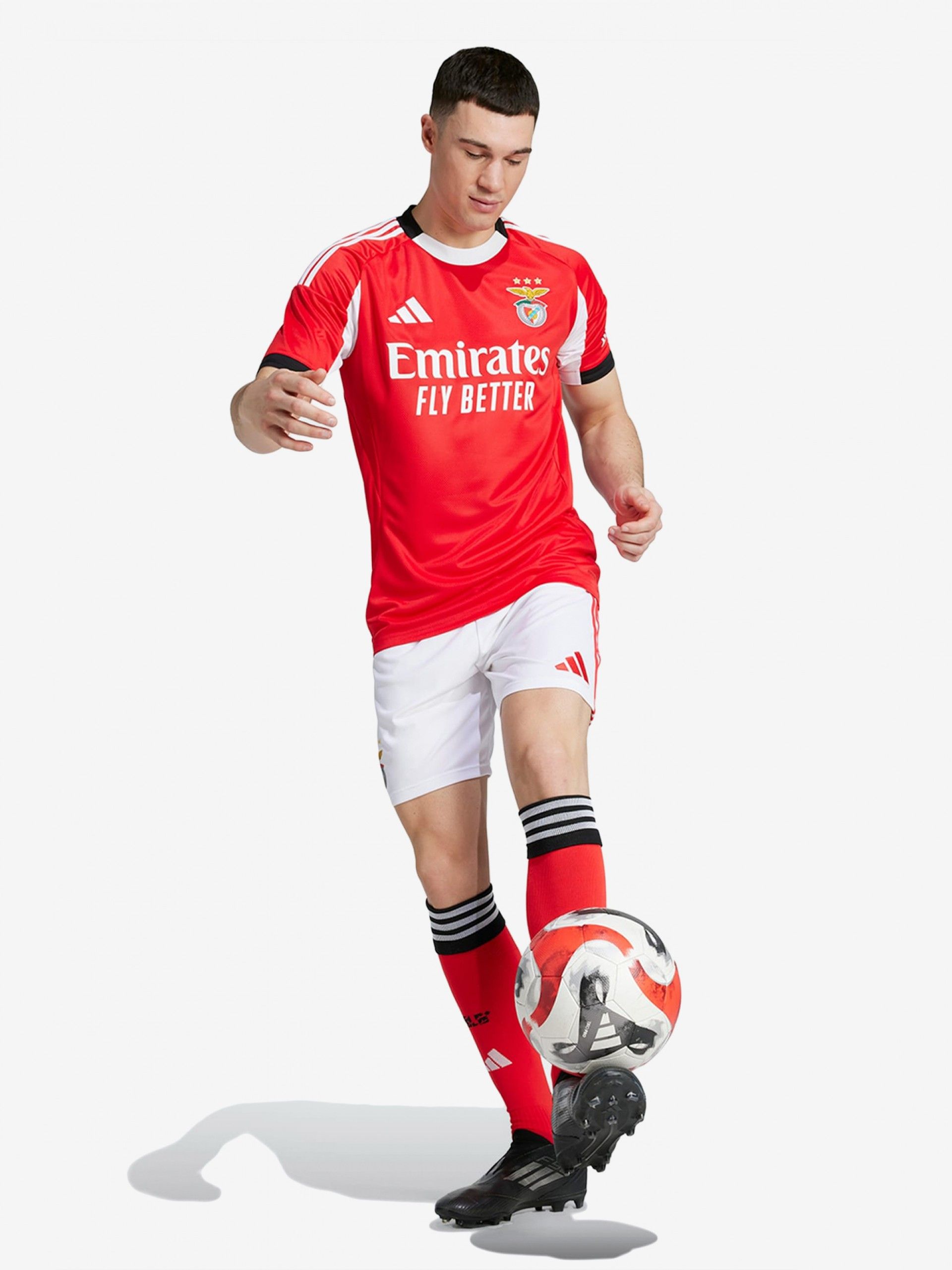 Pantalones Cortos Adidas Equipación Principal S. L. Benfica 25/26