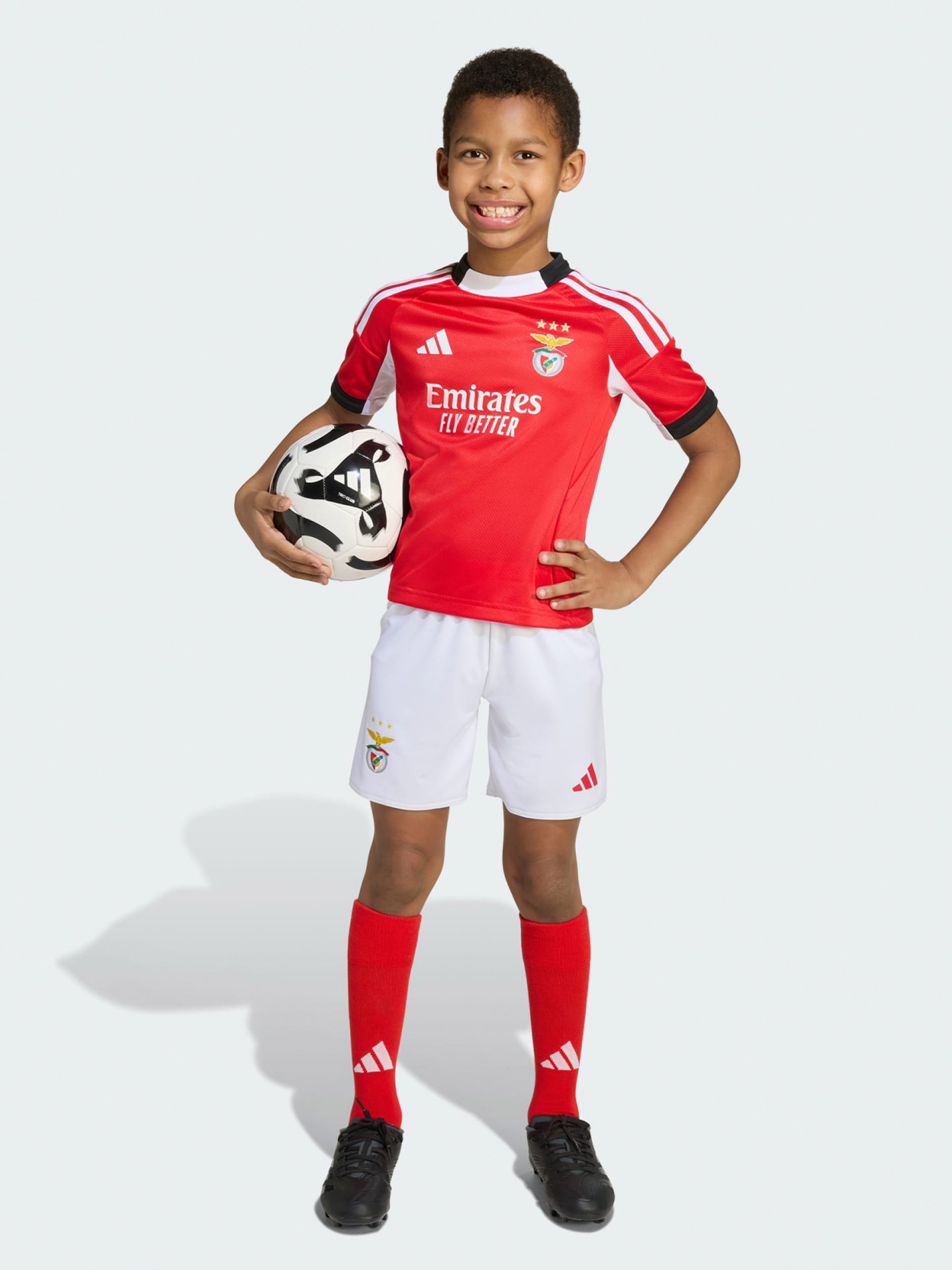 Equipación Adidas S. L. Benfica Principal Niño 25/26