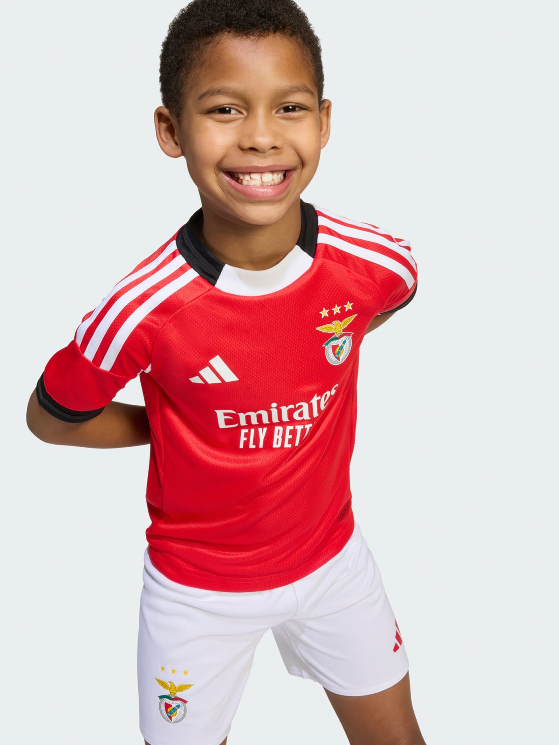 Equipación Adidas S. L. Benfica Principal Niño 25/26