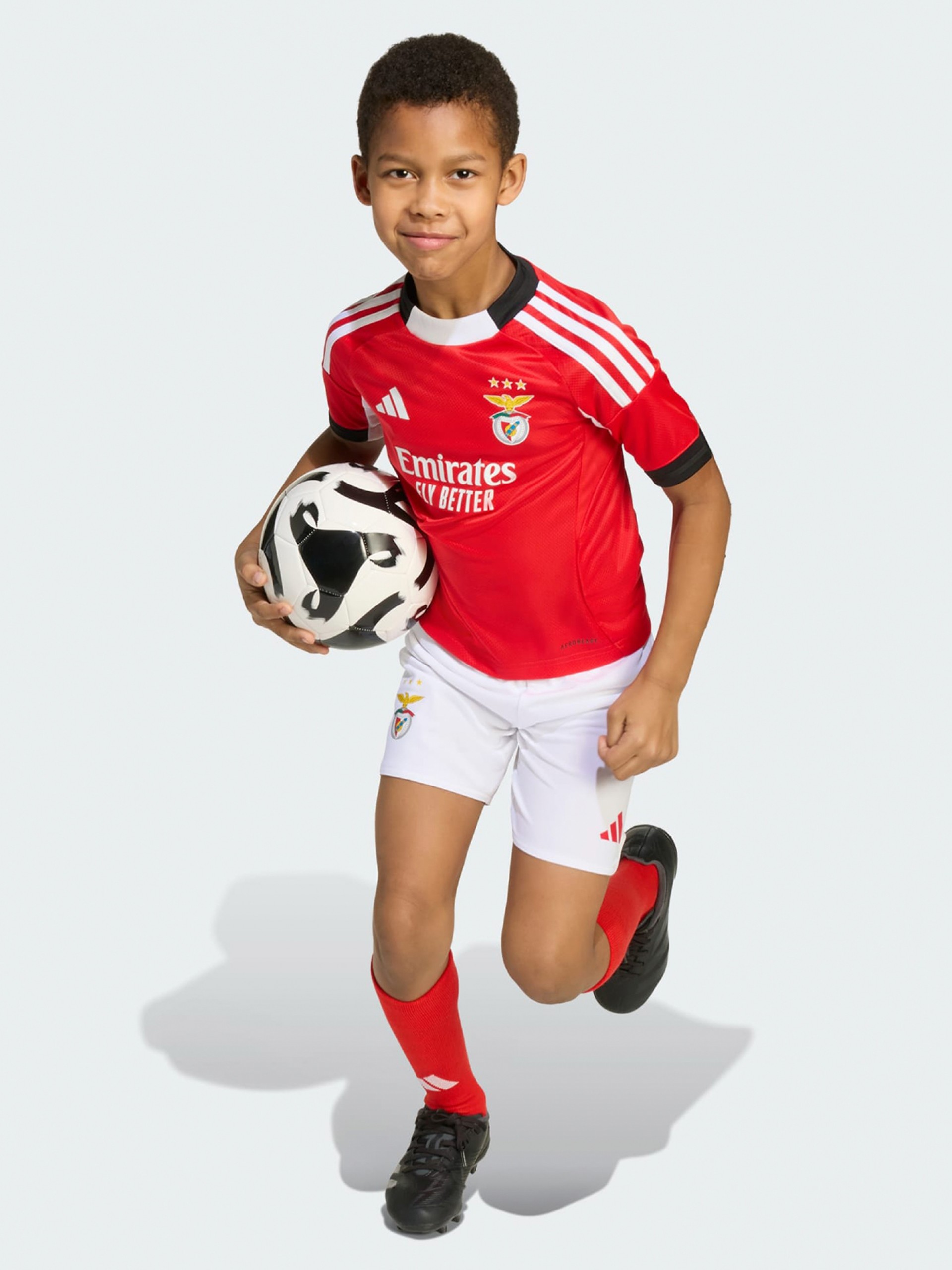 Equipación Adidas S. L. Benfica Principal Niño 25/26
