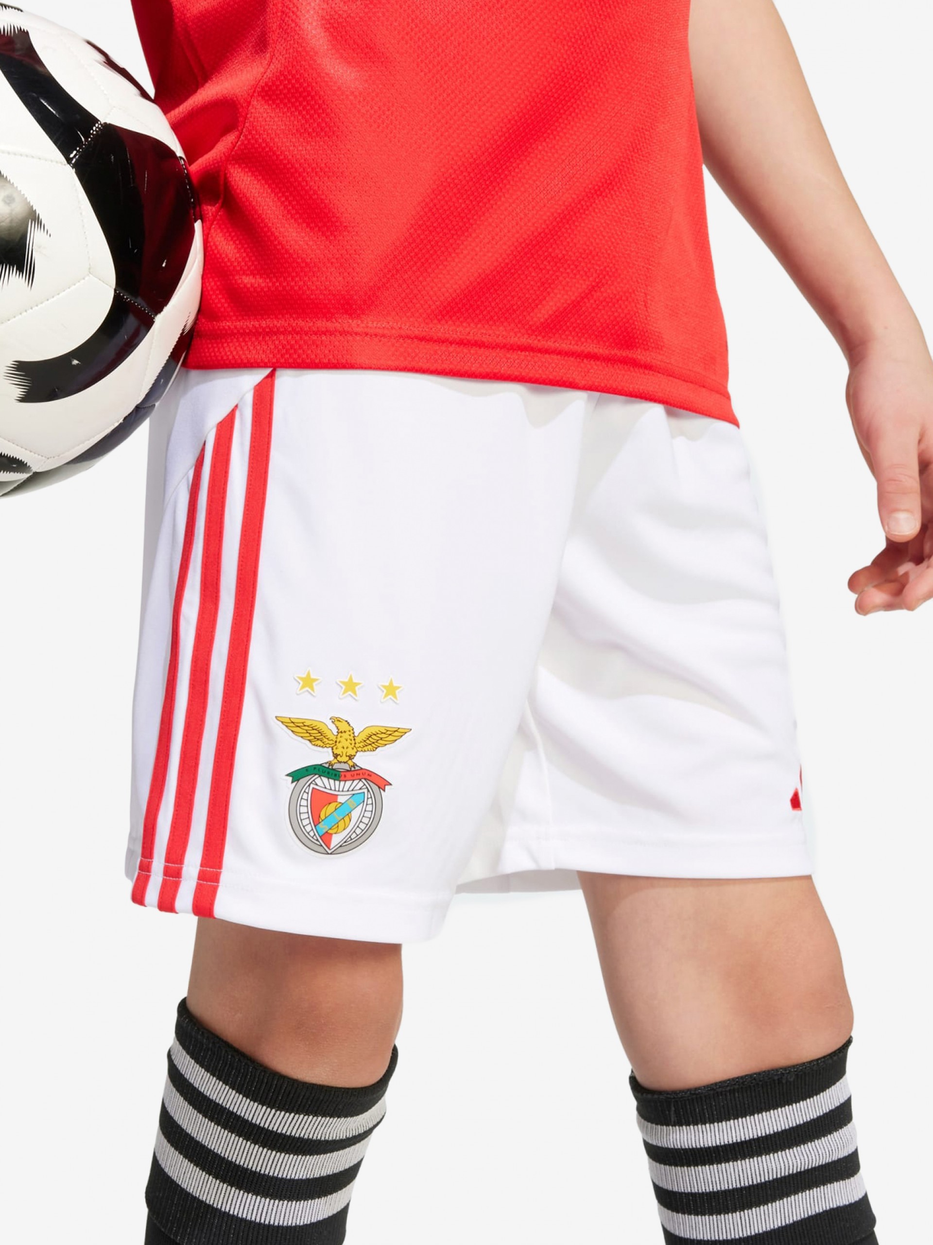 Calções Adidas Equipamento Principal S. L. Benfica Junior EP25/26