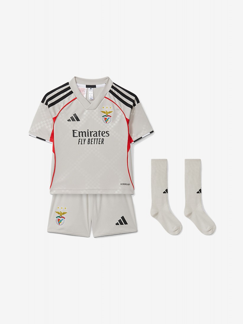 Adidas S. L. Benfica Away Kids 25/26 Kit