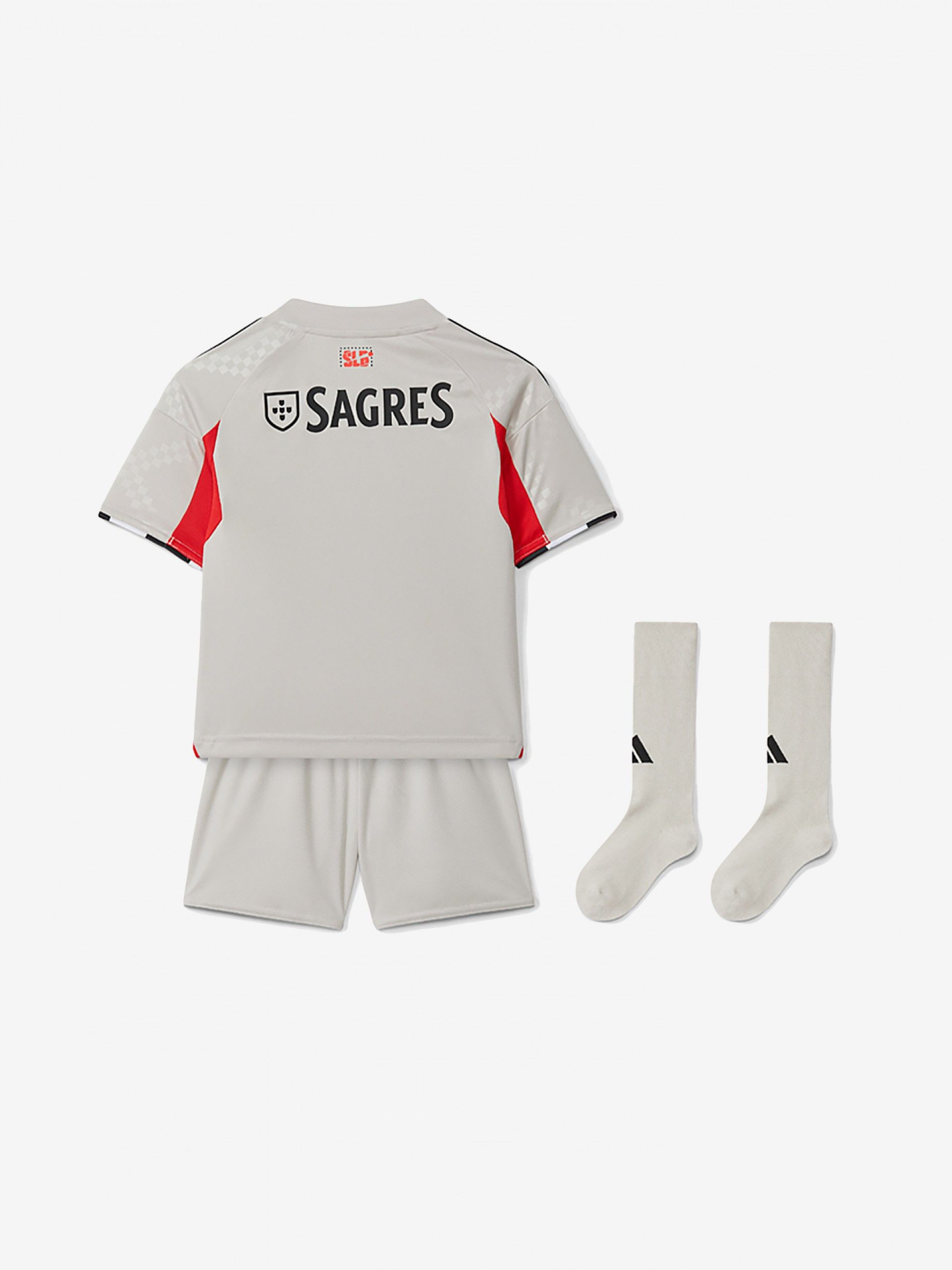 Equipación Adidas S. L. Benfica Alternativo Niño 25/26