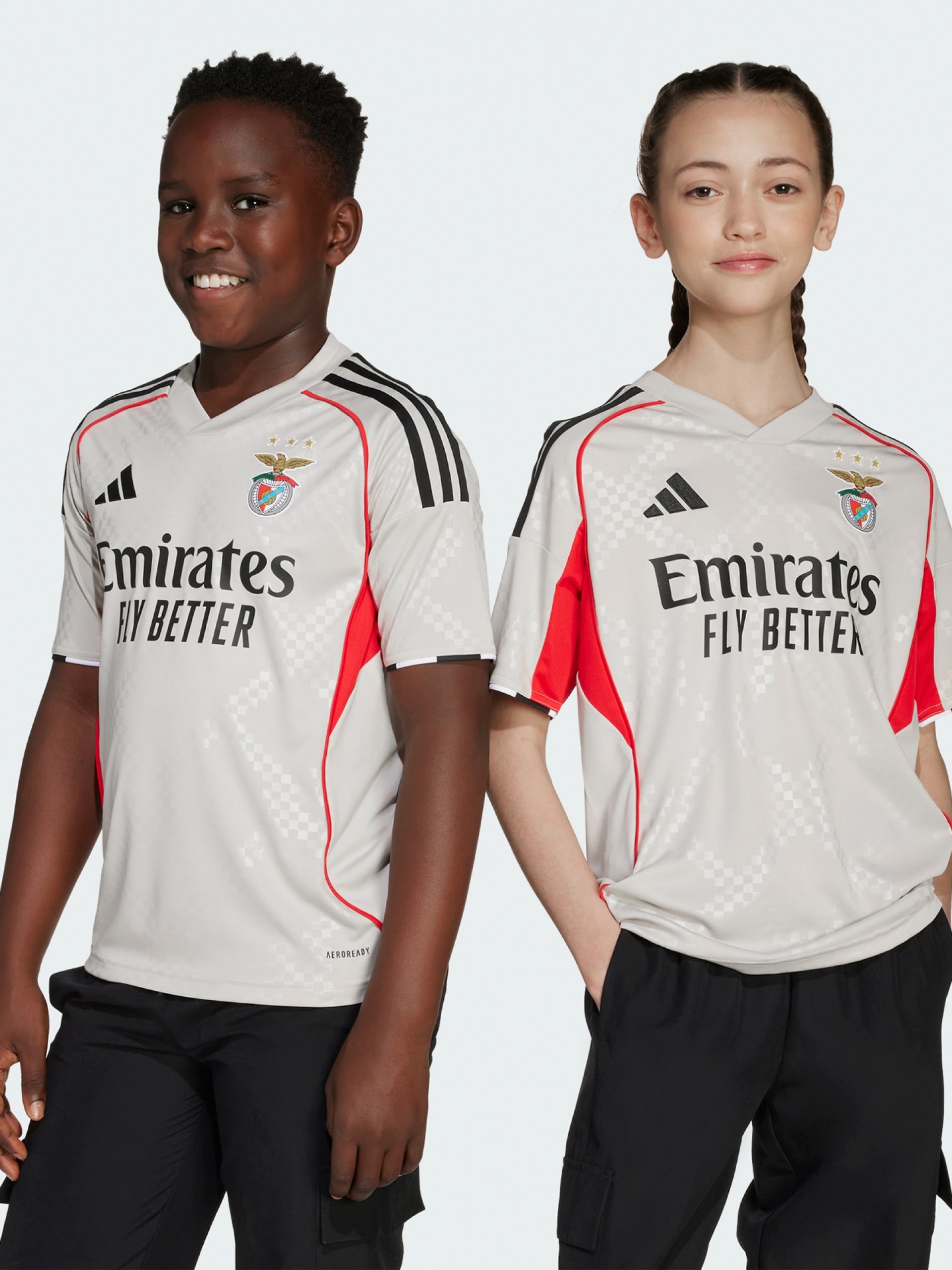 Adidas S. L. Benfica Away Junior 25/26 Jersey