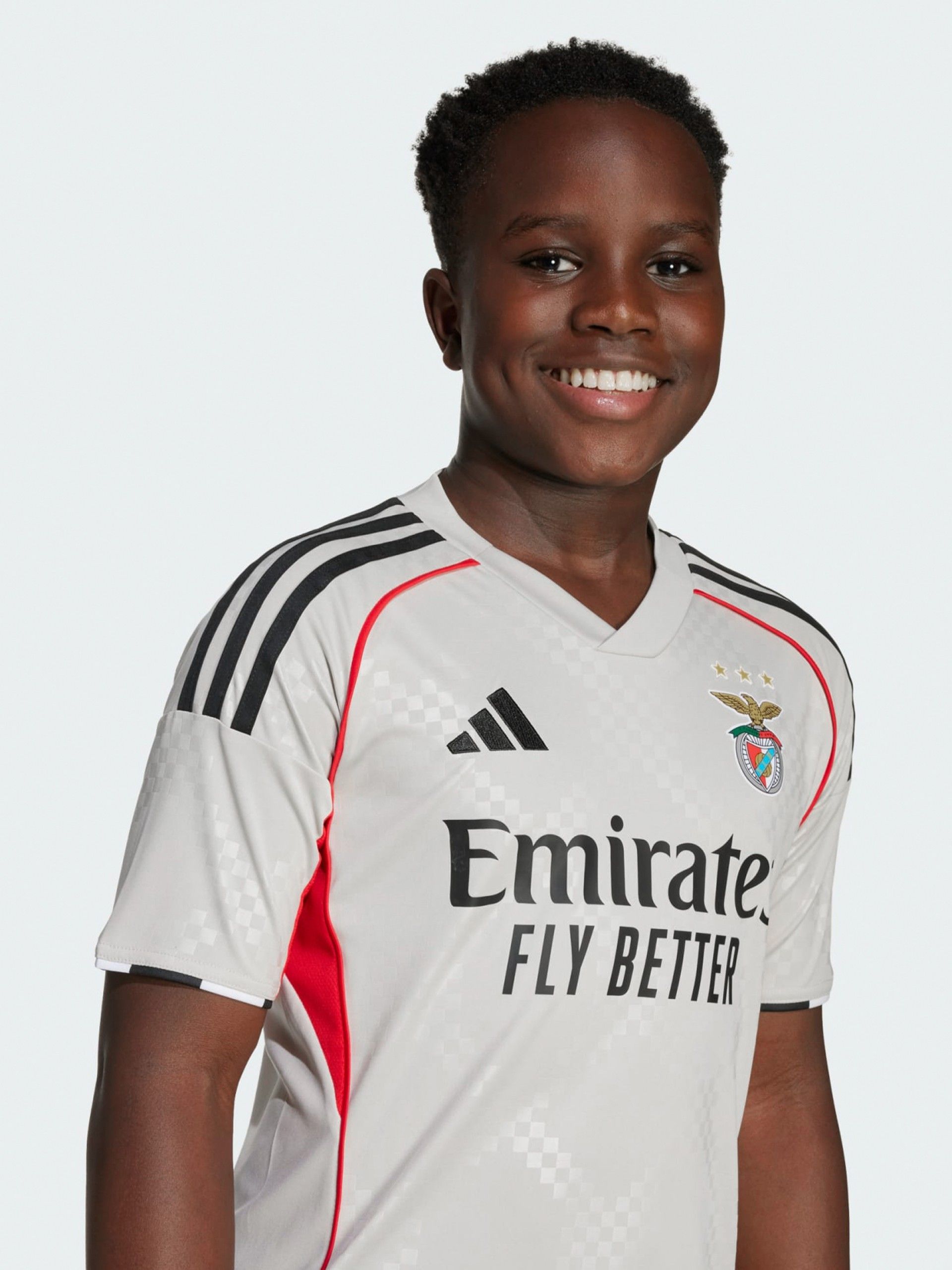 Adidas S. L. Benfica Away Junior 25/26 Jersey