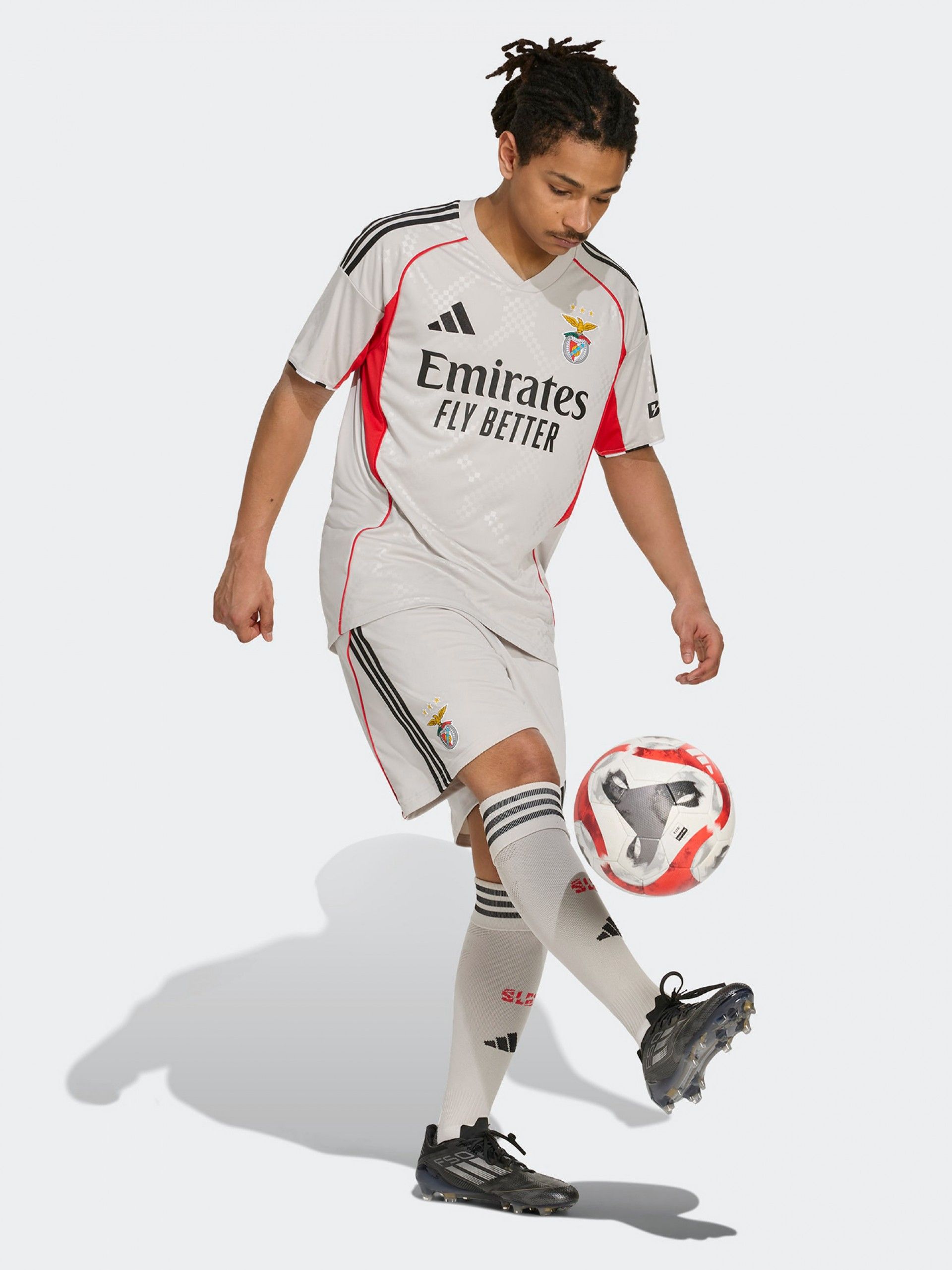 Calções Adidas Equipamento Alternativo S. L. Benfica EP25/26