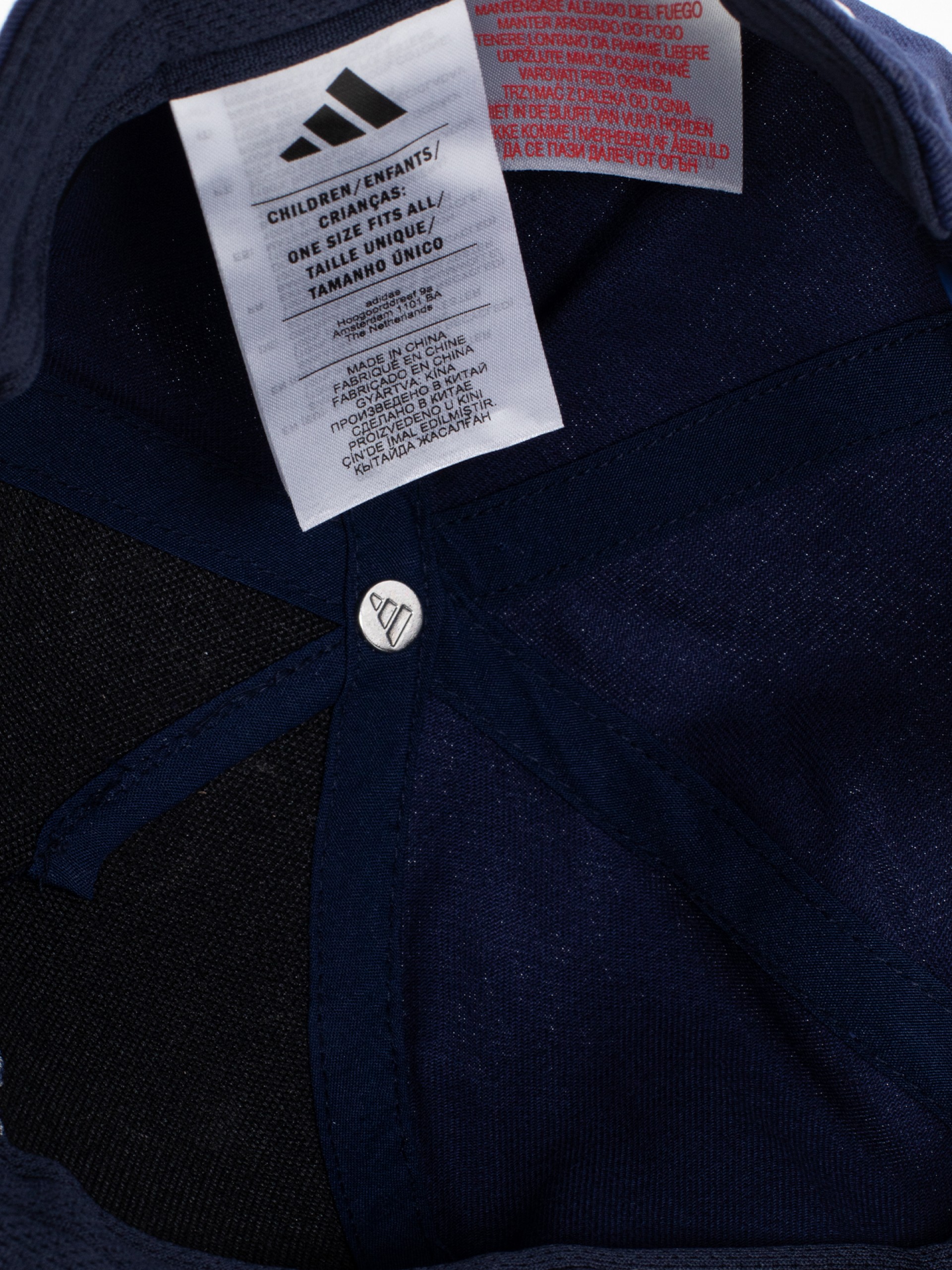 Boné Adidas Real Madrid Azul Para Criança EP25/26