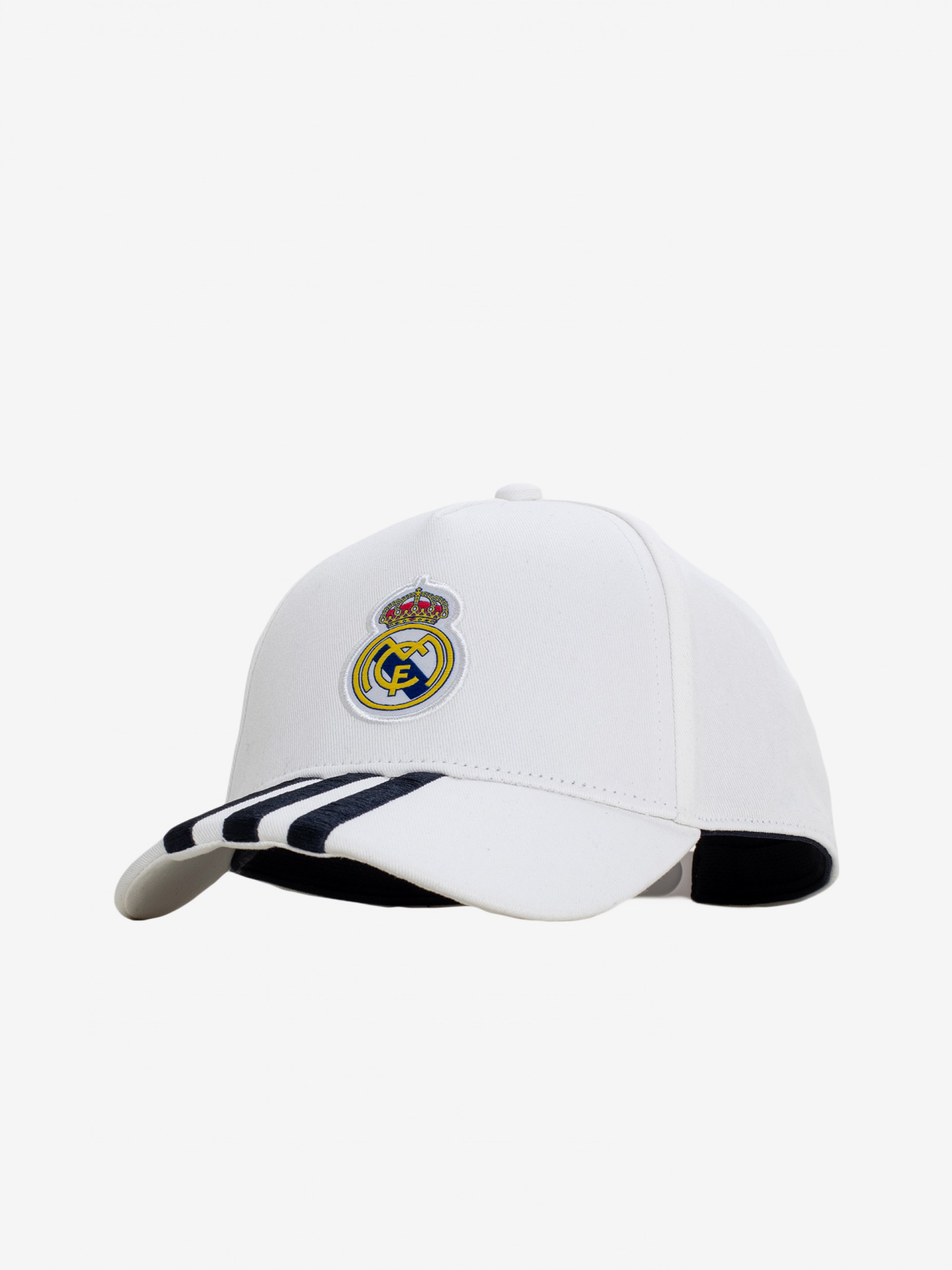 Gorra Adidas Real Madrid Blanco Para Niños 25/26
