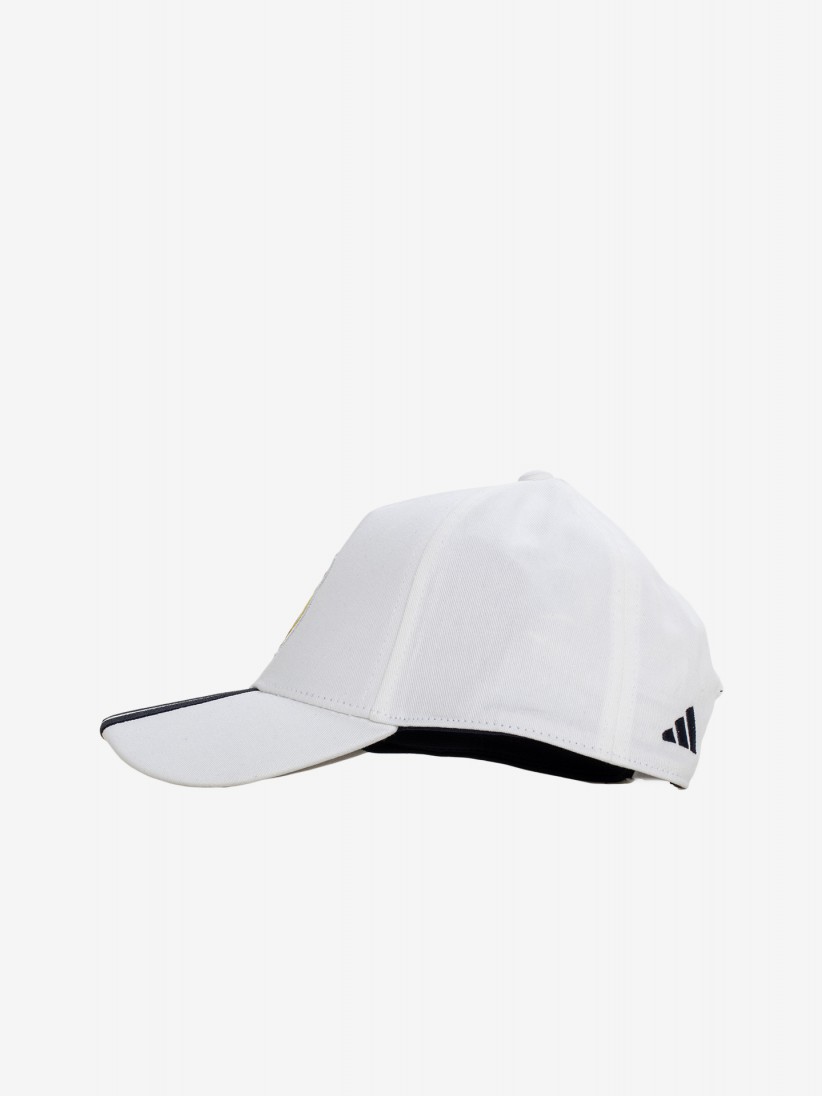 Gorra Adidas Real Madrid Blanco Para Nios 25/26