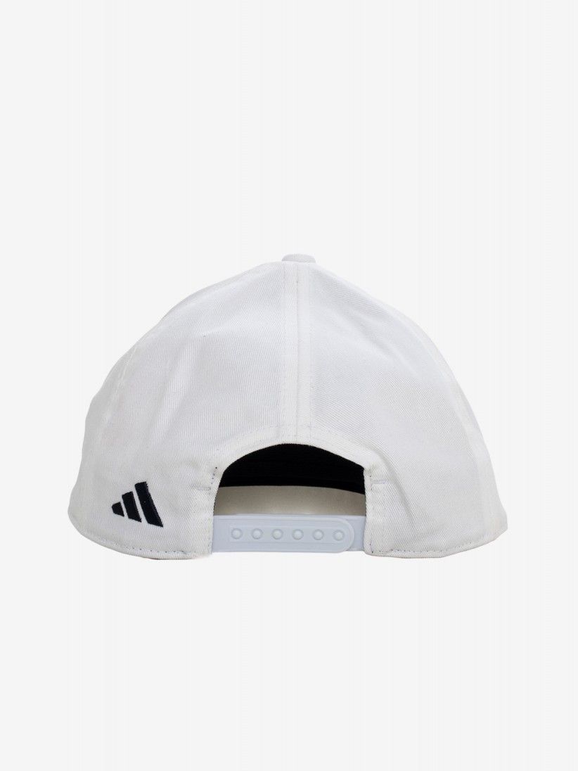 Gorra Adidas Real Madrid Blanco Para Nios 25/26