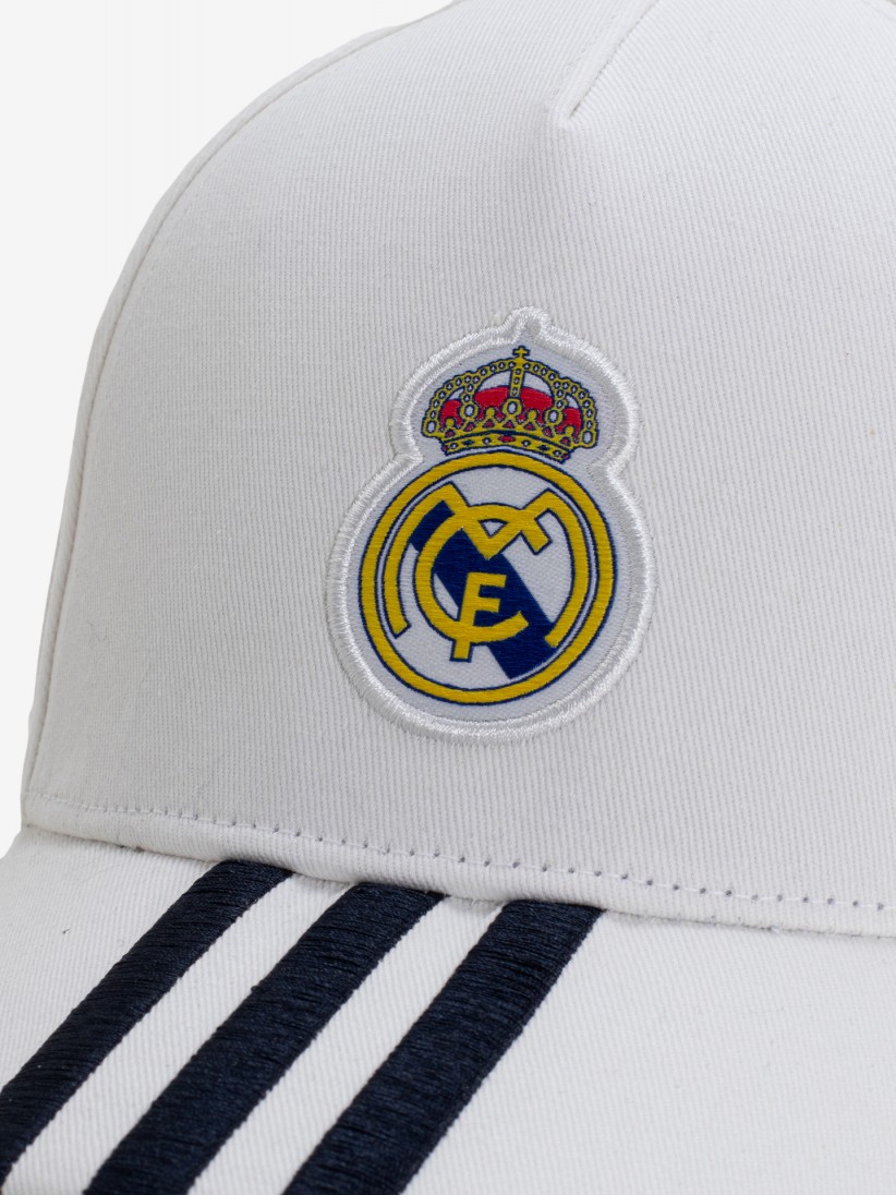 Gorra Adidas Real Madrid Blanco Para Nios 25/26