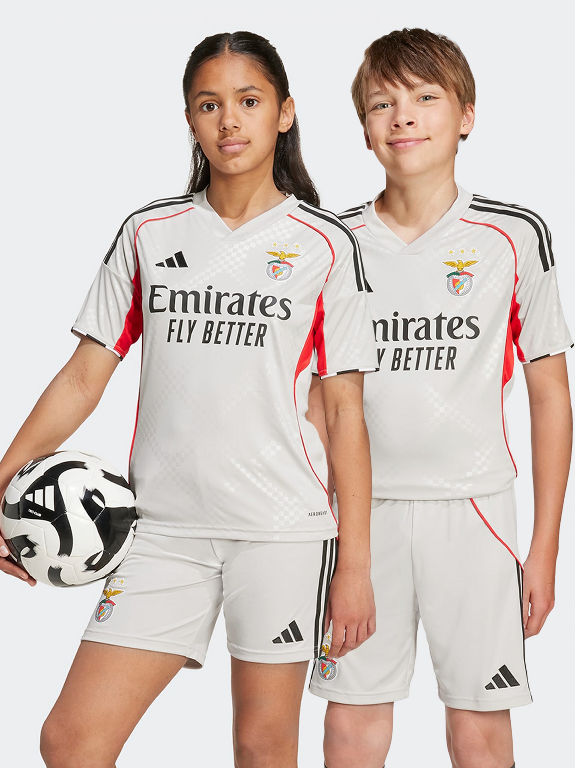 Equipación Adidas S. L. Benfica Alternativa Niño 25/26