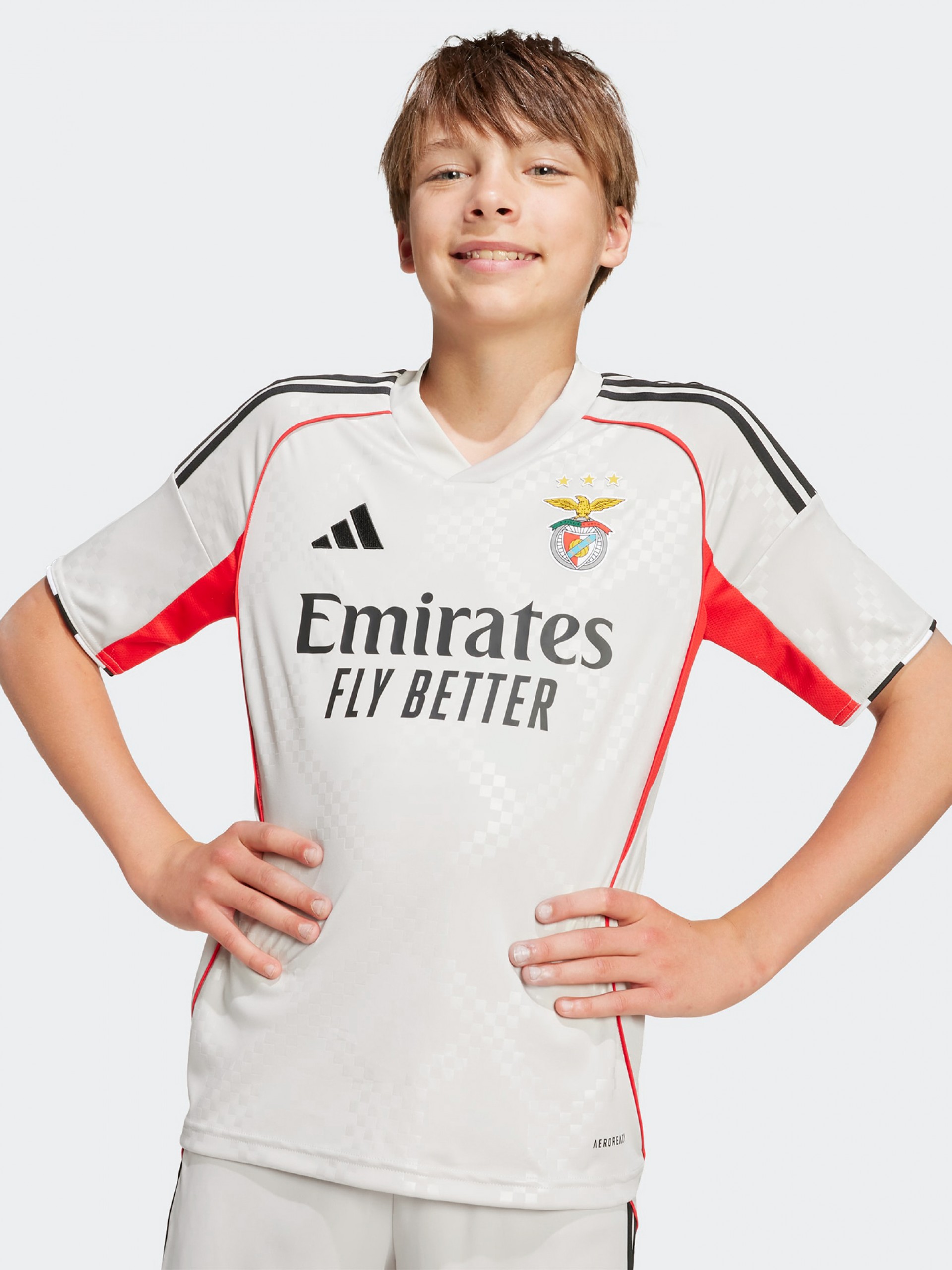 Equipación Adidas S. L. Benfica Alternativa Niño 25/26