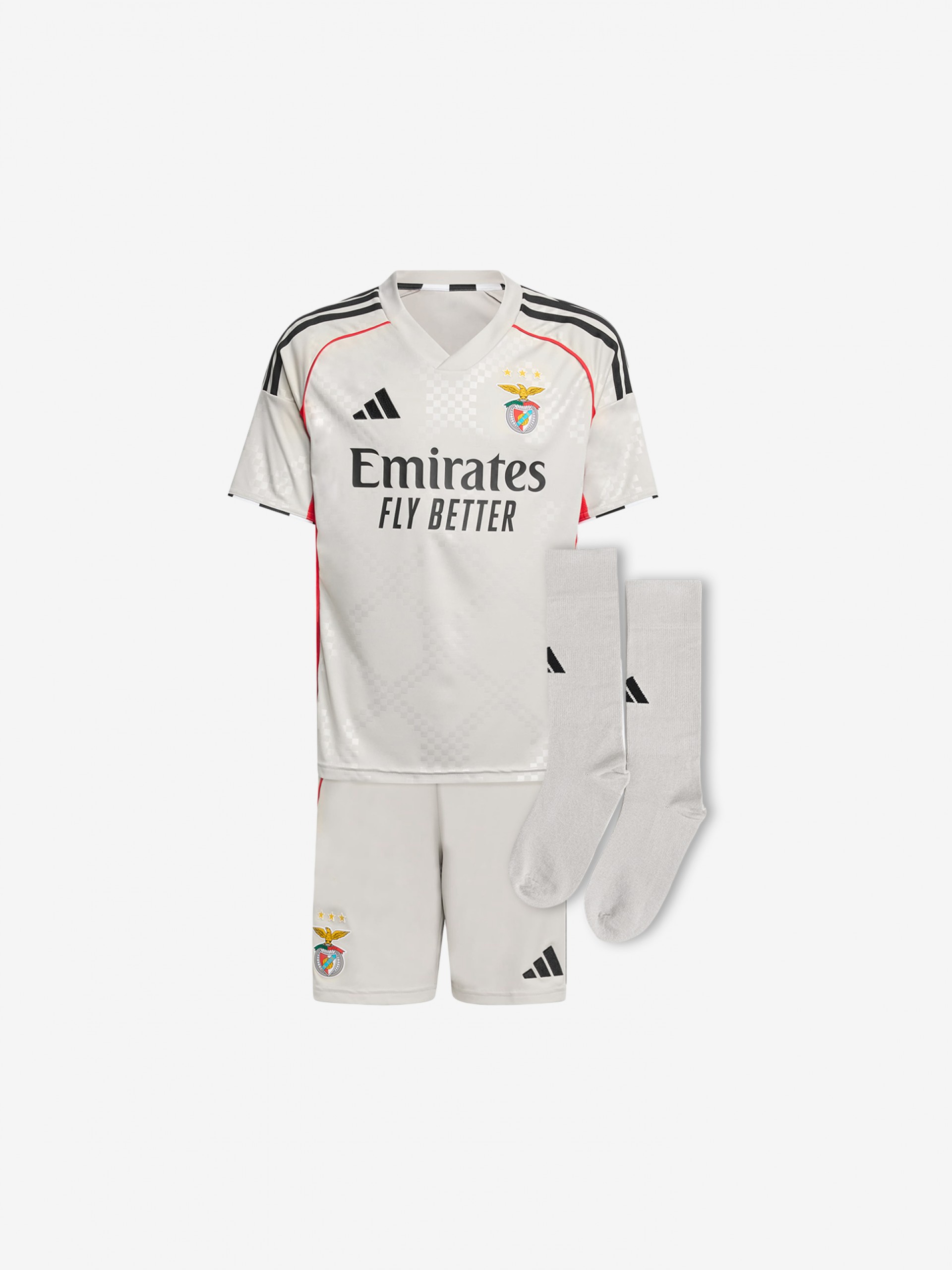 Equipación Adidas S. L. Benfica Alternativa Niño 25/26