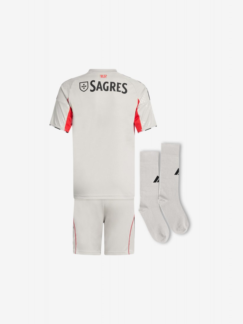 Adidas S. L. Benfica Away Kids 25/26 Kit