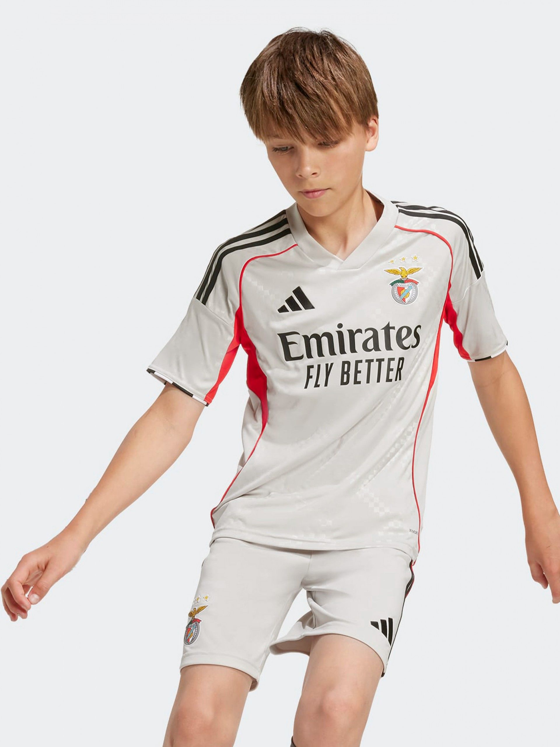 Equipación Adidas S. L. Benfica Alternativa Niño 25/26