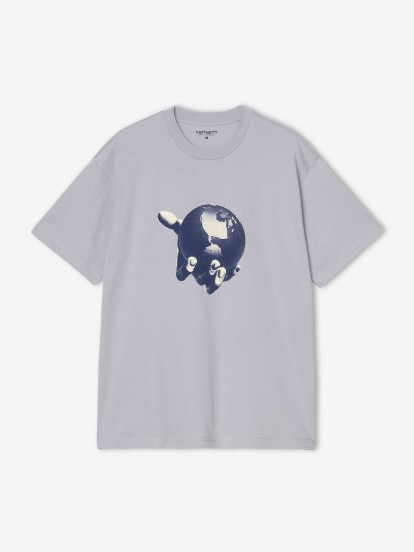 T-shirt Carhartt WIP Saviour Cinzenta
