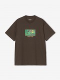 T-shirt Carhartt WIP Cream Of The Crop Castanha