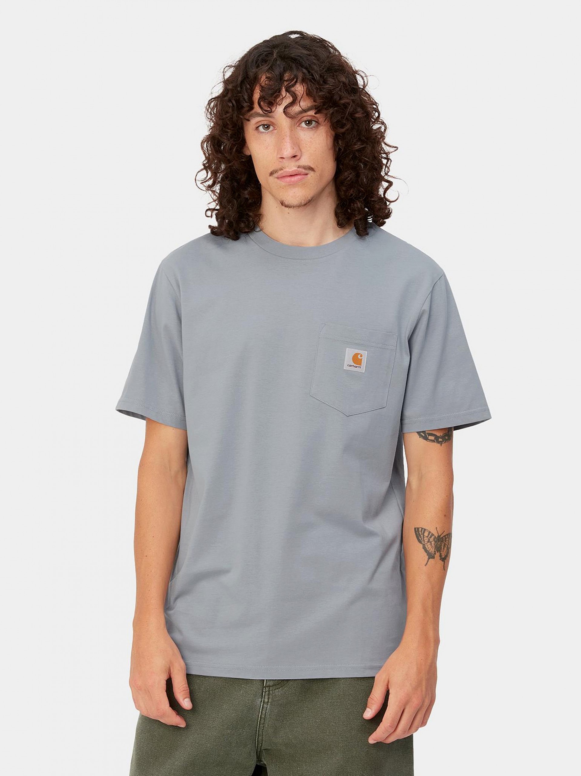 Carhartt WIP Pocket Grey T-shirt