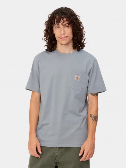 T-shirt Carhartt WIP Pocket Cinzenta