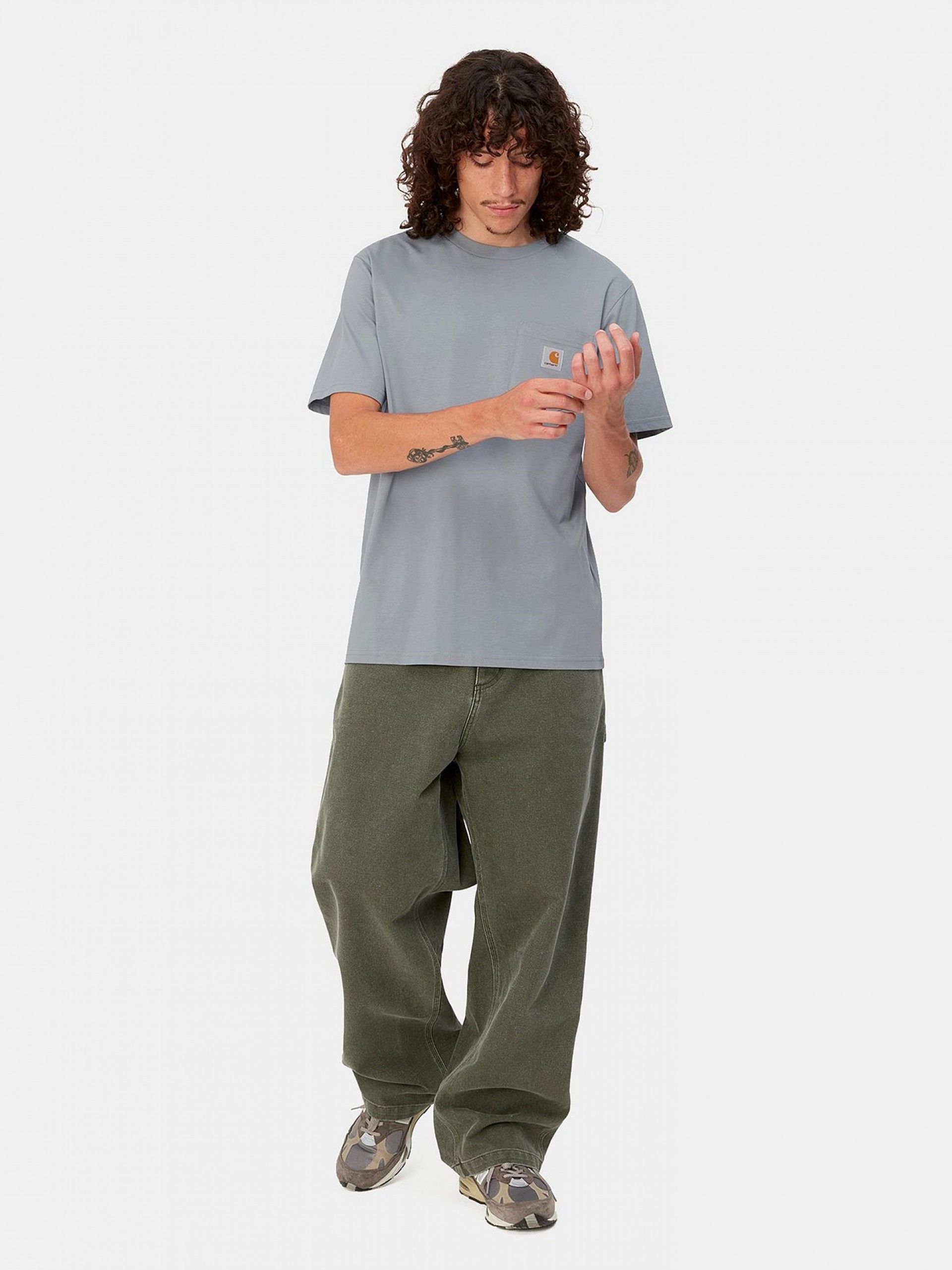 Carhartt WIP Pocket Grey T-shirt