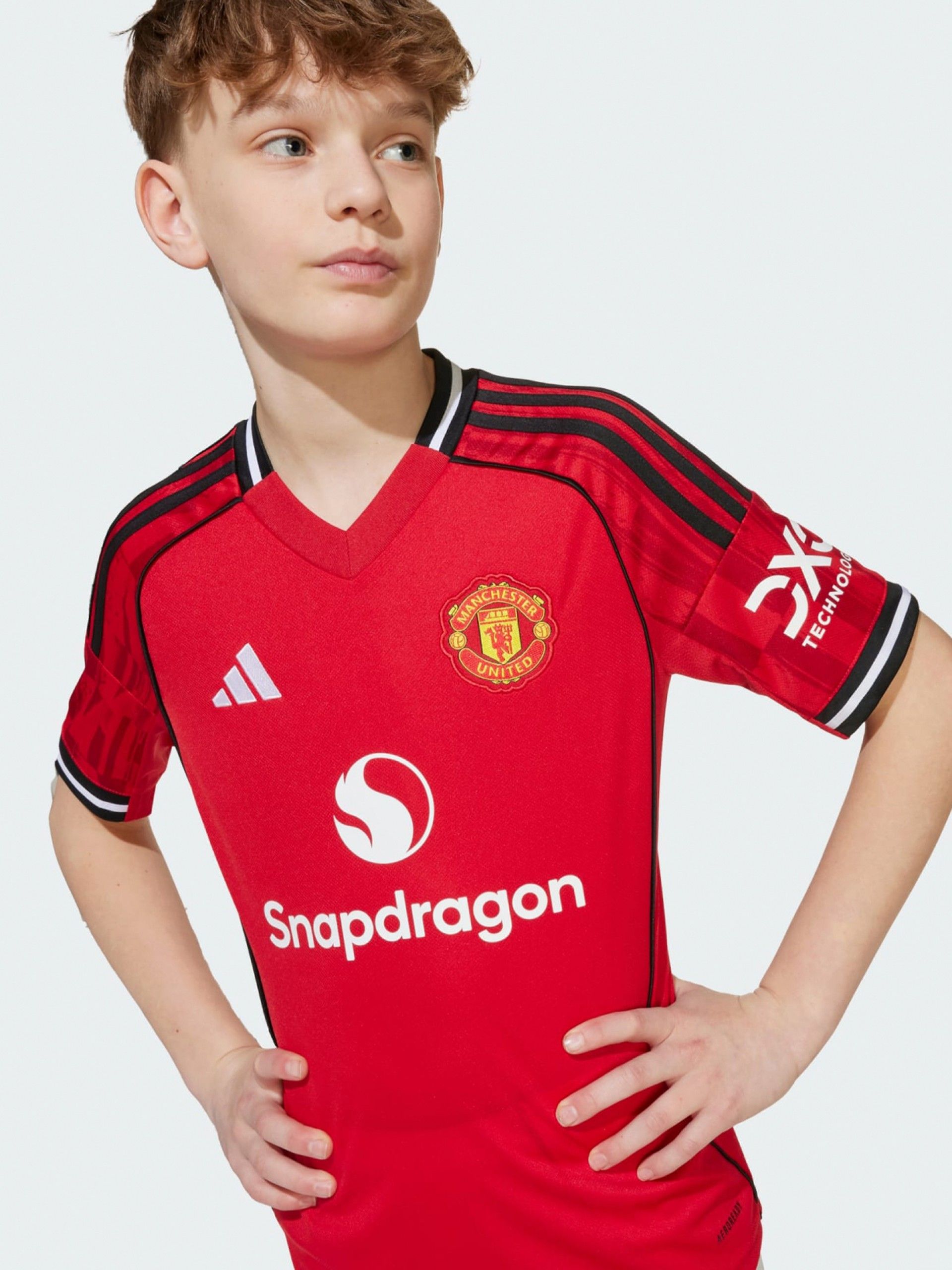 Adidas Manchester United F. C. Home Junior 25/26 Jersey