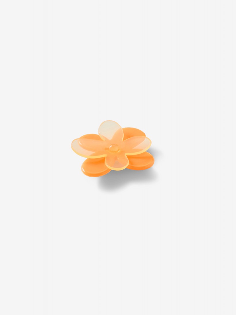 Crocs Oranje Flower Jibbitz