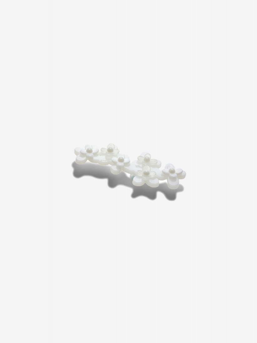 Pin Crocs Jibbitz Flor Branca