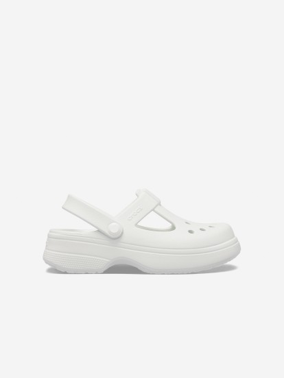 Crocs Classic Mary Jane Toddler White Sandals