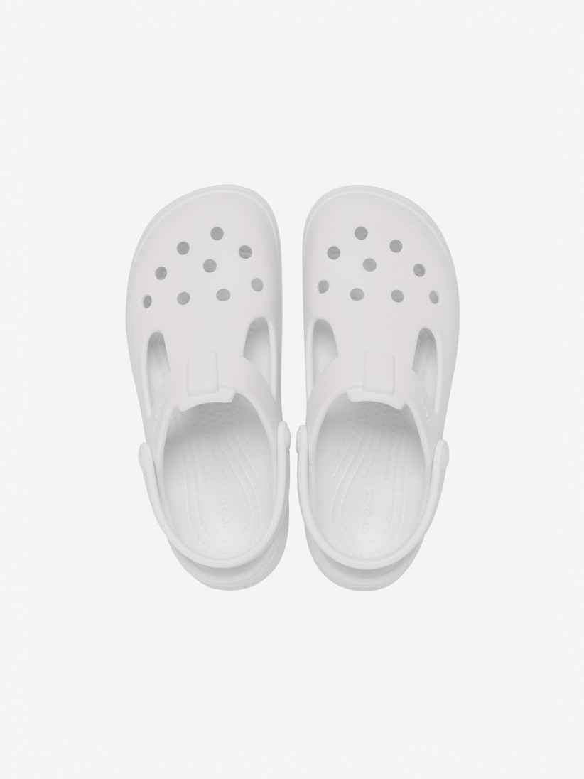 Sandálias Crocs Classic Mary Jane Toddler Brancas Sandálias Crocs Classic Mary Jane Toddler Brancas