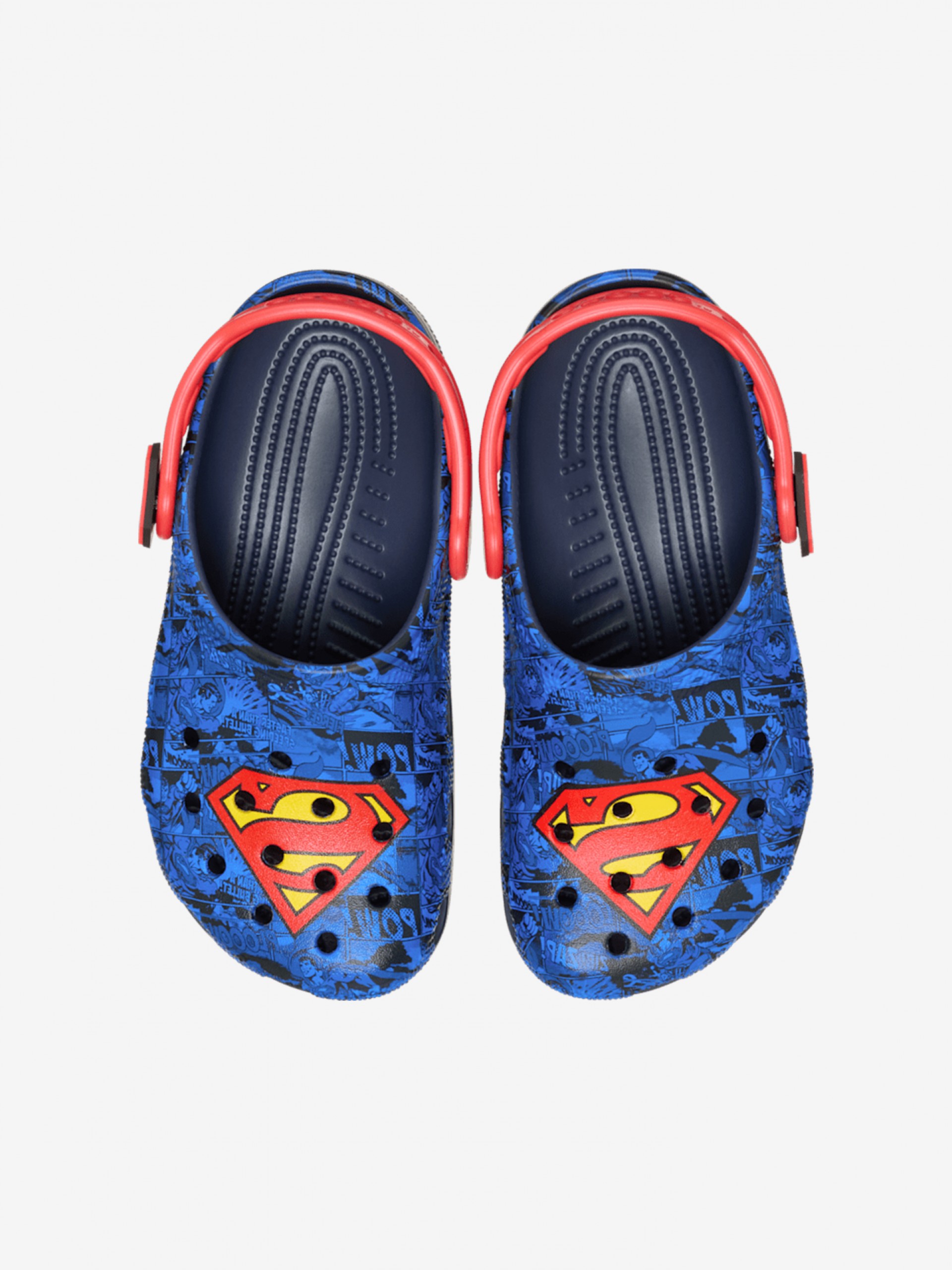 Crocs Classic Superman Kids Blue Sandals